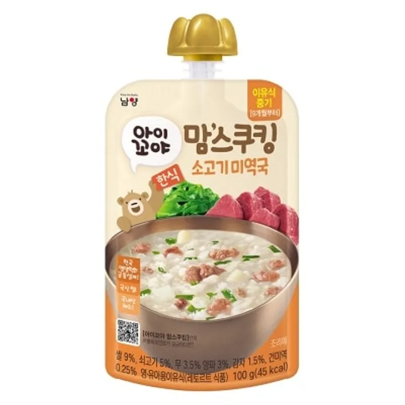 NAMYANG 即食寶寶粥(燉牛肉海帶)