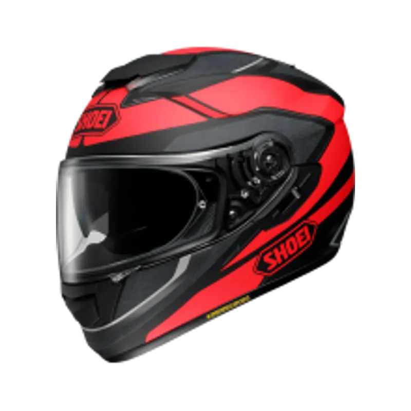 SHOEI GT-AIR SWAYER 消光黑紅