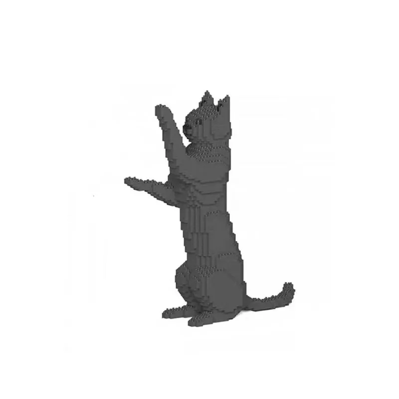 JEKCA 家猫-灰猫(站姿)