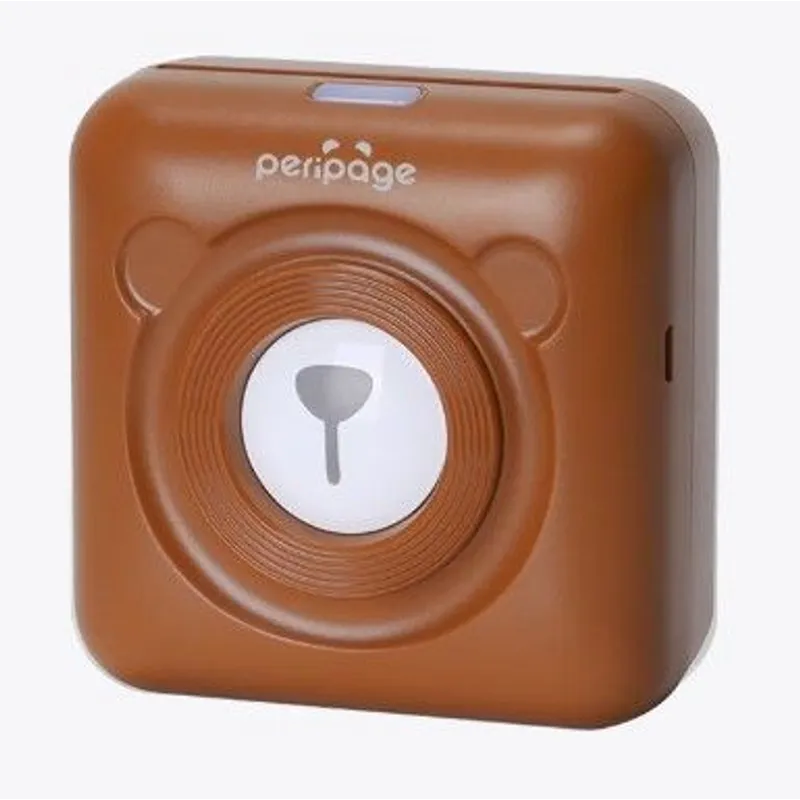 PERIPAGE A6熱敏無線打印機 A6/BROWN