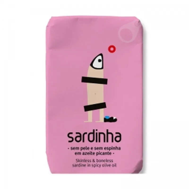 Sardinha 去皮去骨辣橄欖油沙丁魚 120g/盒