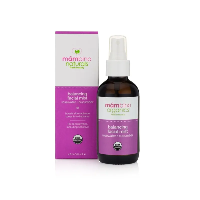 Mambino Organics 有機保加利亞玫瑰煥采美肌水 120ml