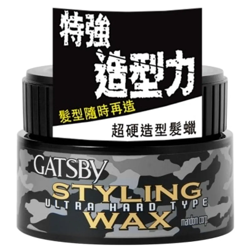 GATSBY 特硬定型髮蠟 80G