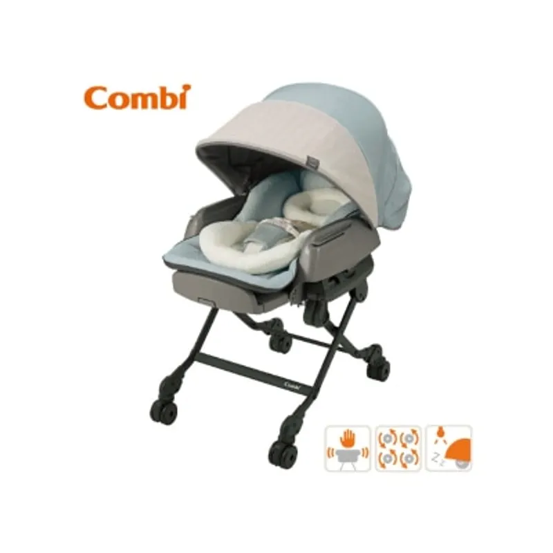 Combi康貝 NEMULILA BEDi Long SS EG 嬰兒安撫餐搖椅 手動版