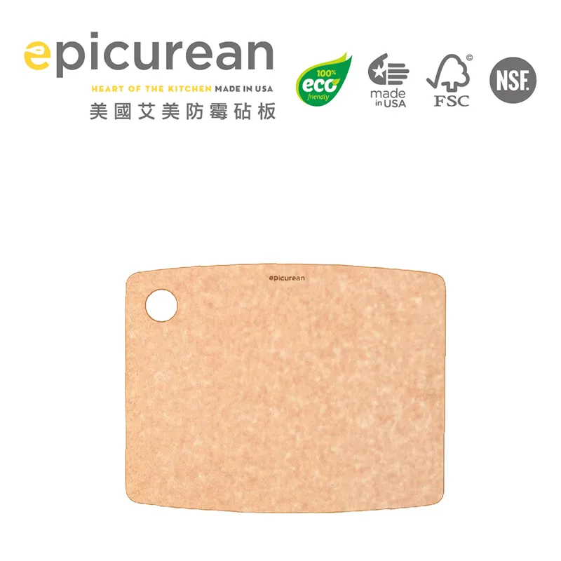 美国制造Epicurean 防霉家庭板 (圆角款) 11.5寸x 9寸 / 厚度：0.24寸