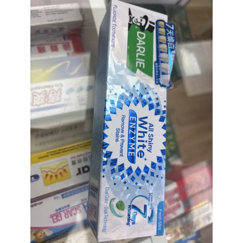 DARLIE黑人全亮白極酵素牙膏(薄荷味)120g
