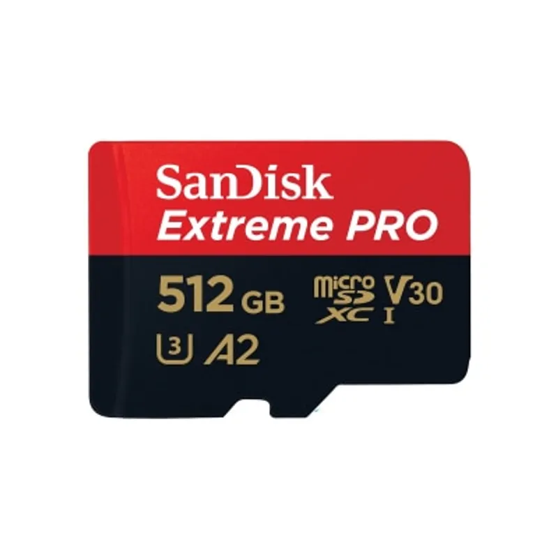 SanDisk SDSQXCD EXTREME PRO 512GB MICROSDXC 存儲卡