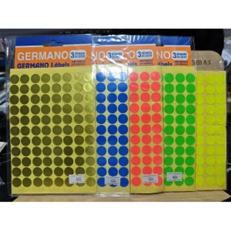 GERMANO R-404圓形貼紙 13mm