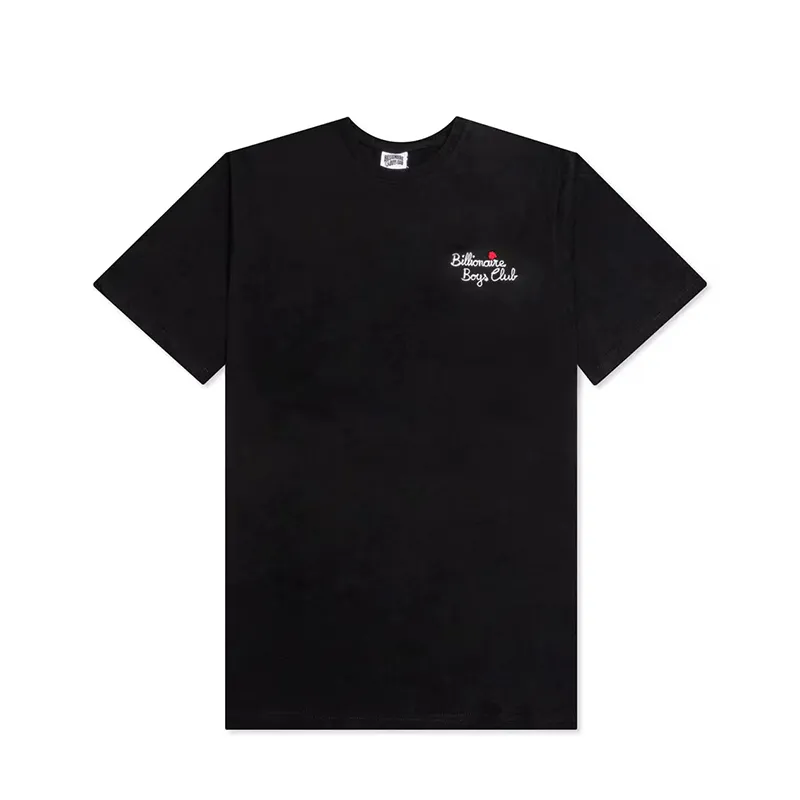 Billionaire Boy Club 刺绣LOGO黑色短袖