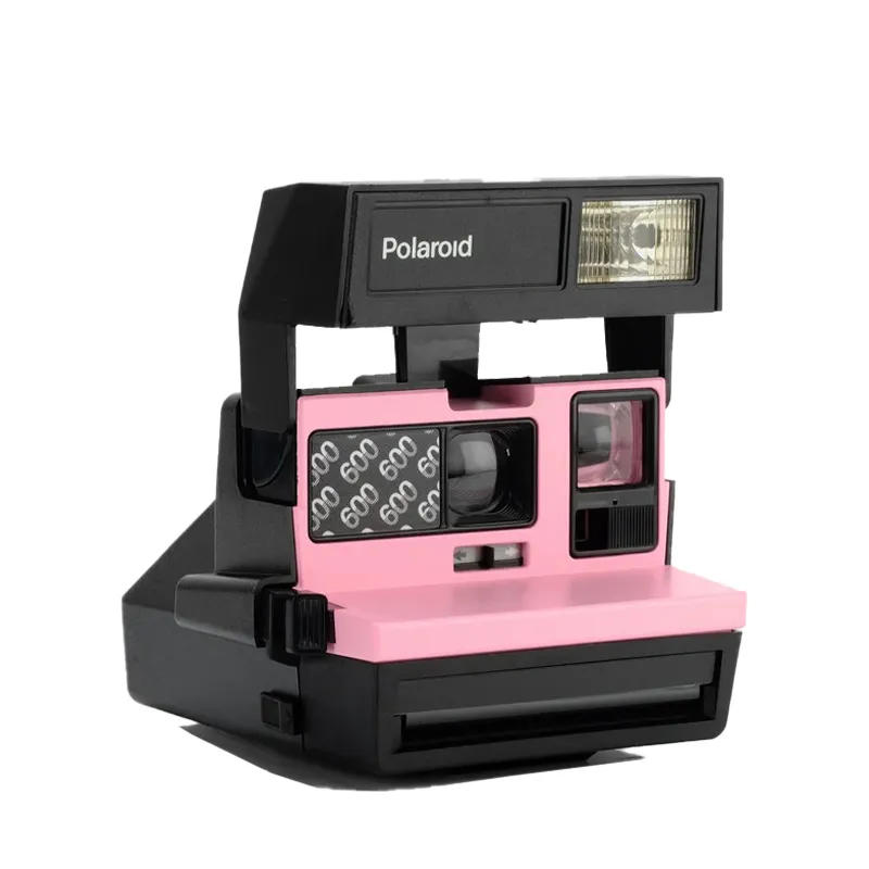 Polaroid 600 泡泡糖粉色即影即有复古相机