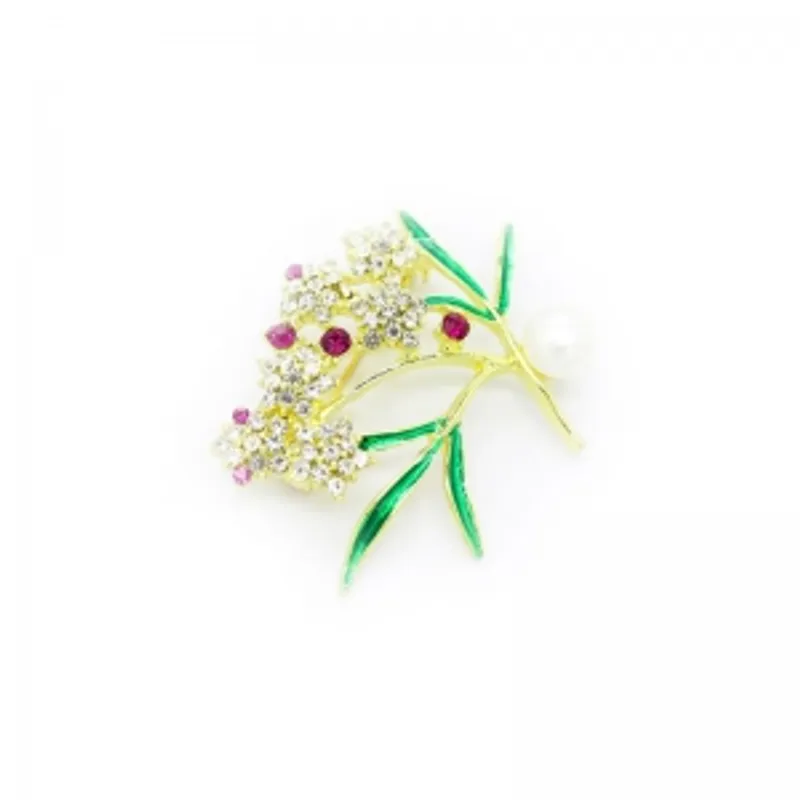 Acici澳玥水中花胸針
