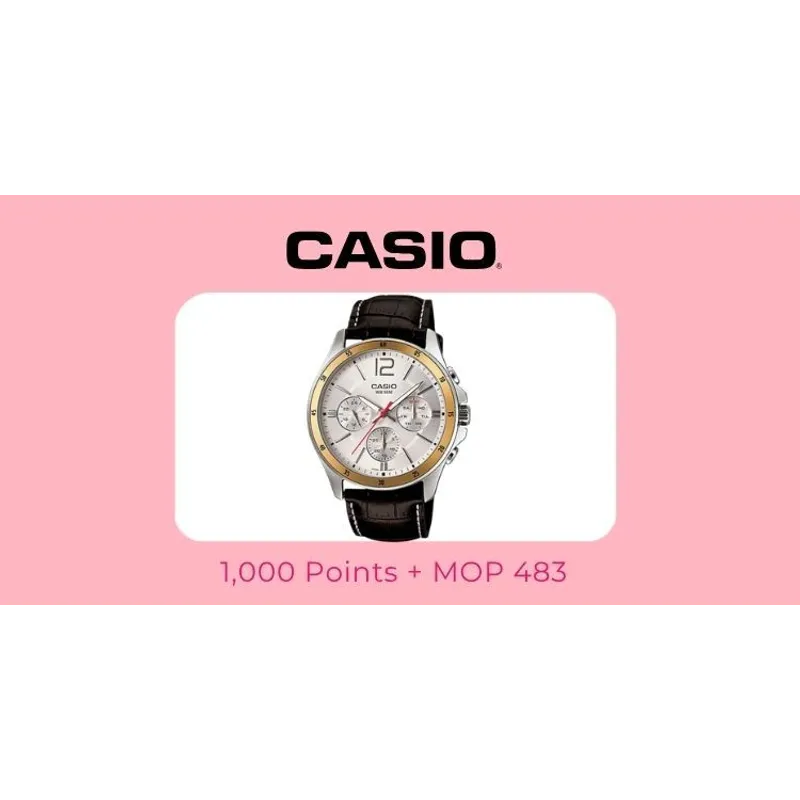 CASIO時尚設計指針錶