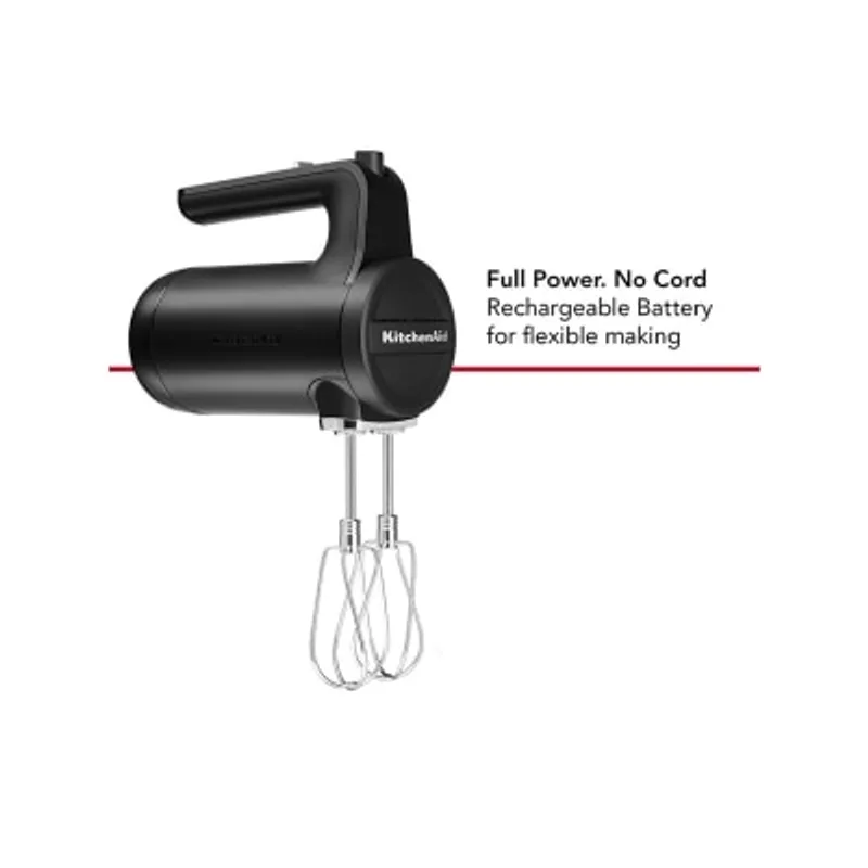 KitchenAid 5KHMB732GBM 無線 7 段速手提打蛋器 / 攪拌機