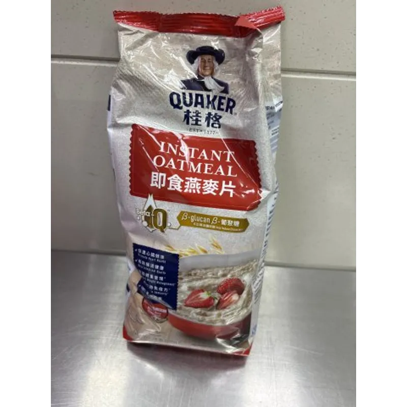 桂格即食燕麥片-包-紅色