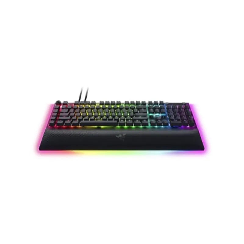 Razer 雷蛇 BlackWidow V4 Pro 有線機械軸遊戲鍵盤 (綠軸)