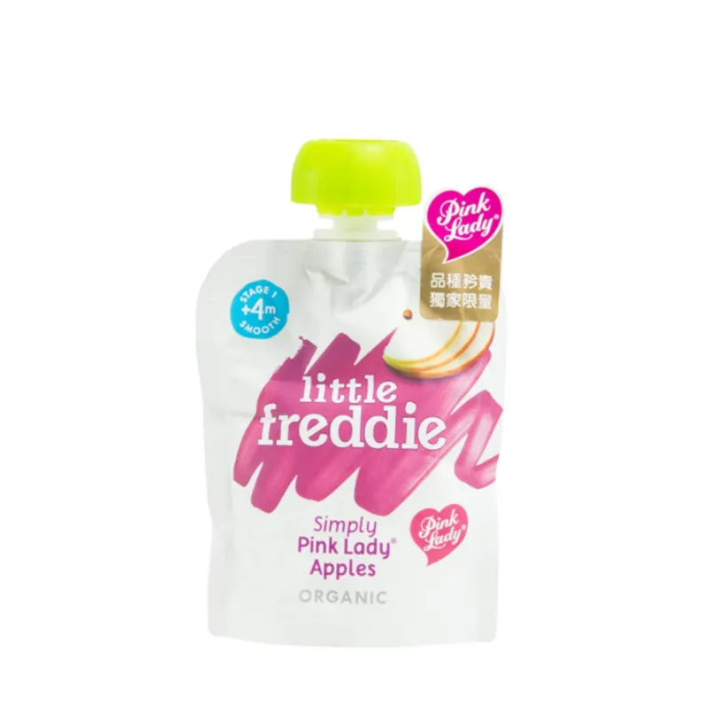LITTLE FREDDIE 有机粉红佳人苹果蓉 70G