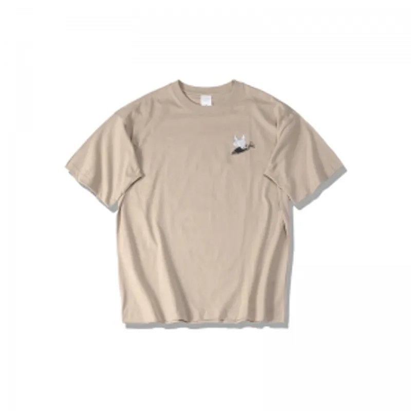 Dissolve卡其色飛彈鹿TEE
