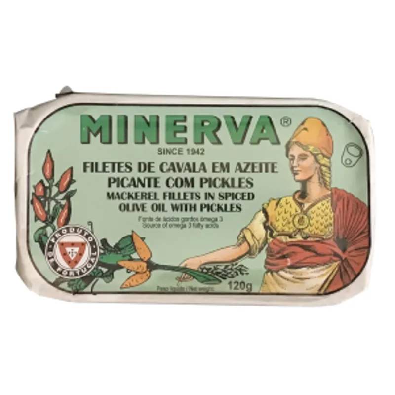Minerva 辣椒仔青瓜鯖魚120g