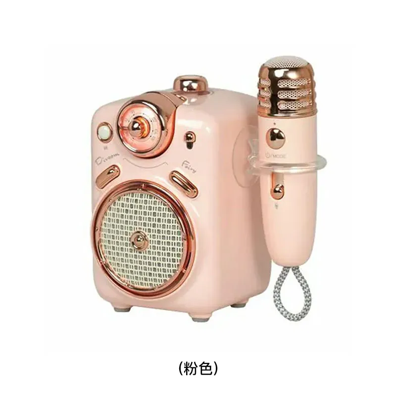 DIVOOM 卡拉OK收音机蓝牙喇叭 FAIRY2/PINK