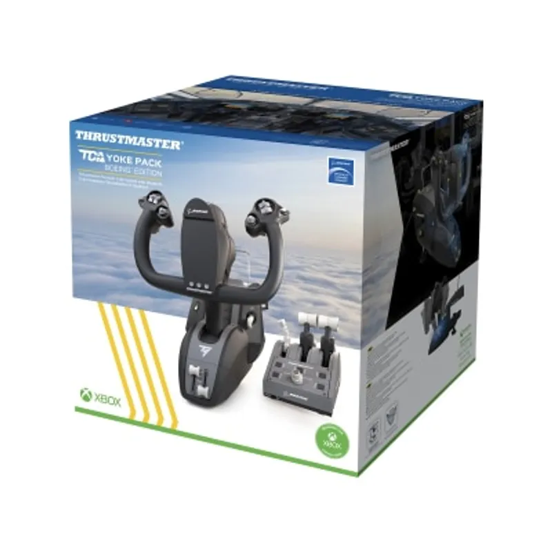 THRUSTMASTER TCA Yoke Pack Boeing Ed. 飛行搖桿組合 (Yoke + Quadrant)