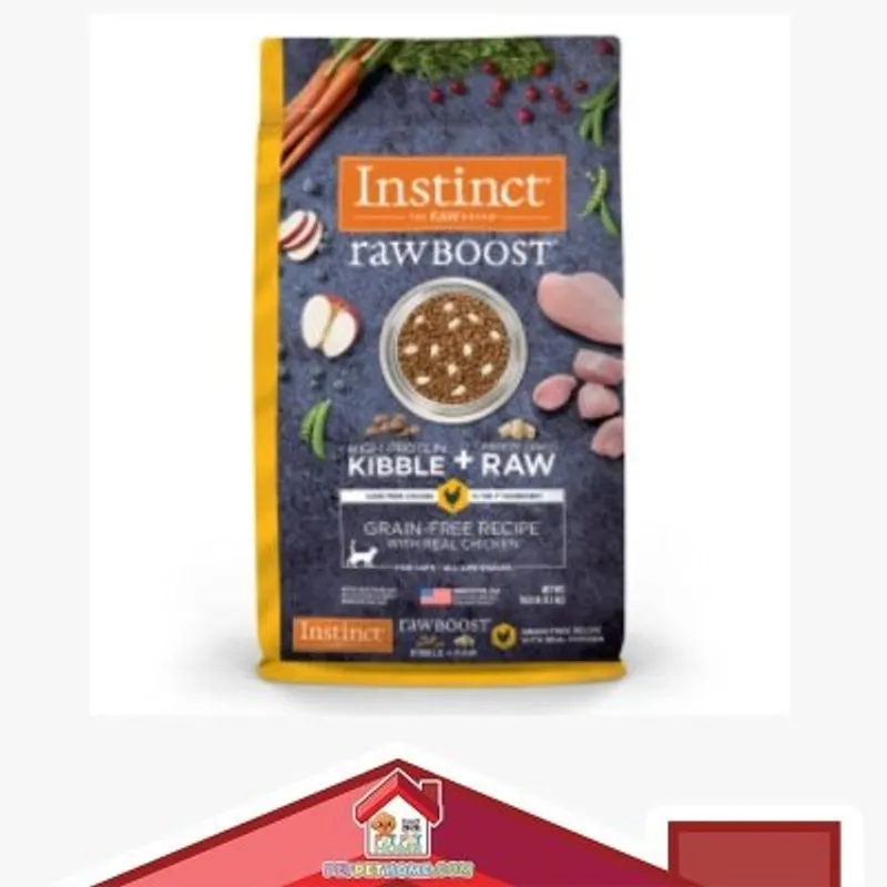 Nature's Variety Instinct 本能 無穀物生肉 RW 雞肉貓乾糧