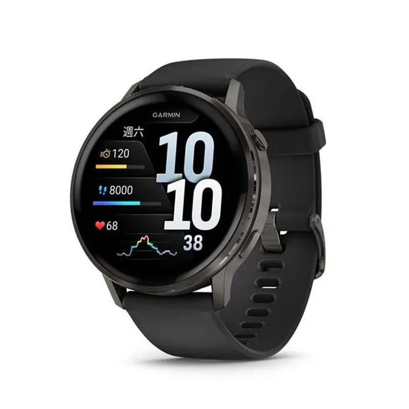 GARMIN GPS智能手錶(45mm)(舒適灰) VENU4/45/BK/0100301440