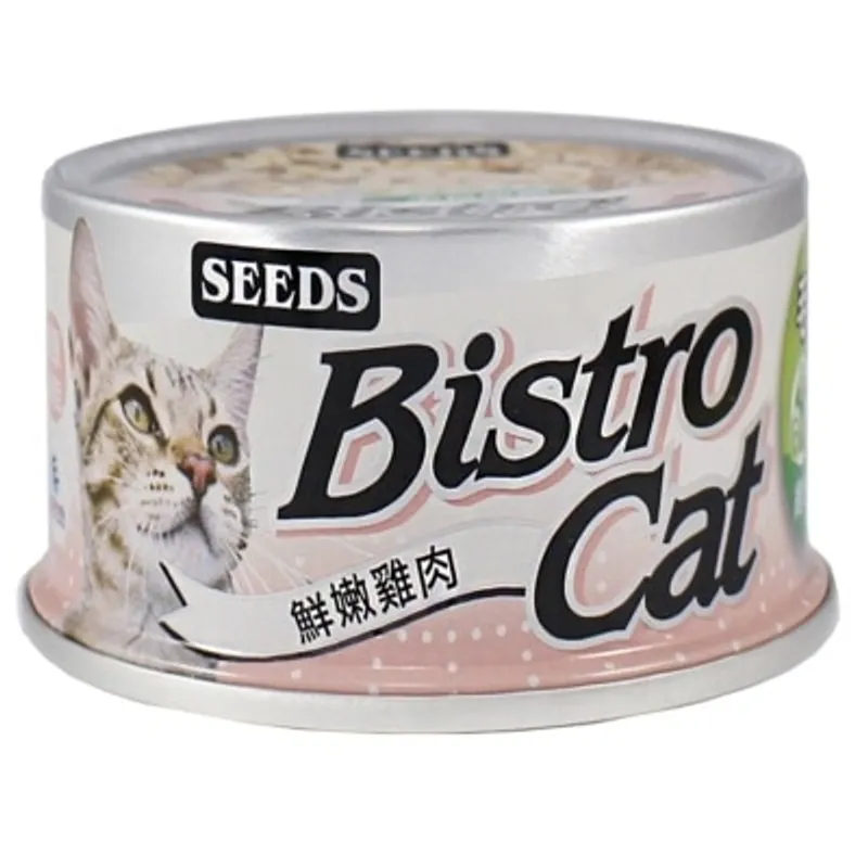 種子 [Bistro Cat] 鮮嫩雞肉+維他命B群 (80g) 貓罐頭 820635