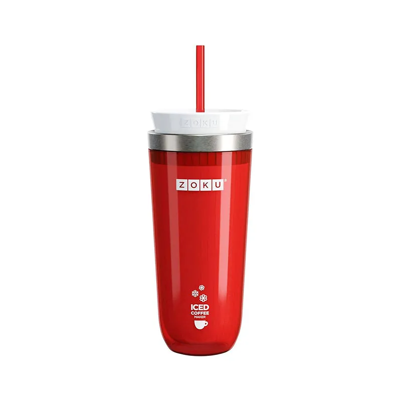 ZOKU 自制冰咖啡杯 红色