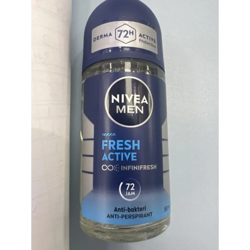 妮維雅男士止汗走珠50ML(動力快爽)
