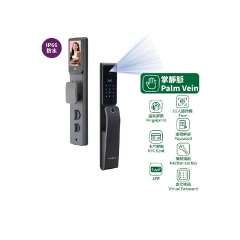 ecHome 億世家 DLFP049 (IP66 防水) 全功能 智能門鎖