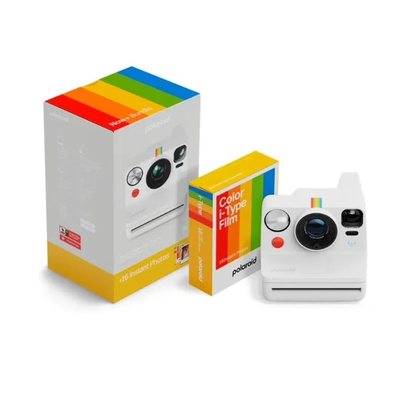 POLAROID Now+Gen3即影即有相機連16張相紙套裝(白色) NOW+GEN3/EB/WHITE