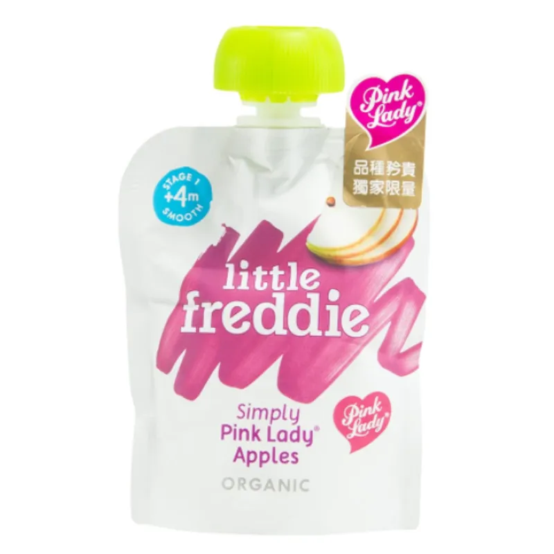 LITTLE FREDDIE 有機粉紅佳人蘋果蓉 70G