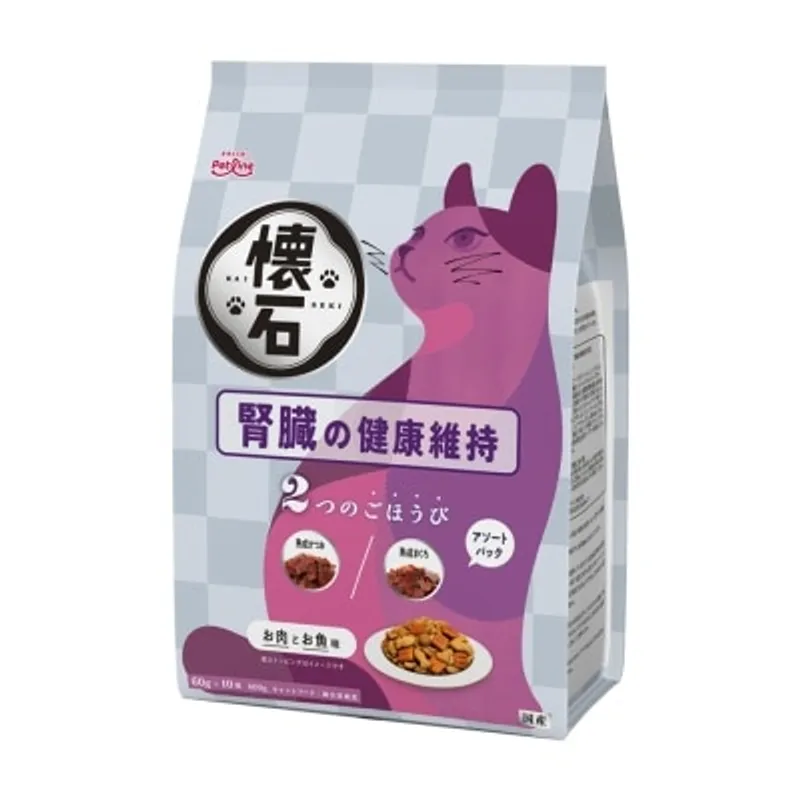 懷石2味 -腎臟健康維持 肉類與魚類口味 (60g x10) 004457 KSD-10