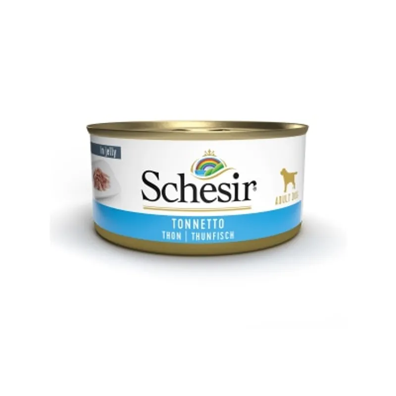 Schesir 全天然吞拿魚狗罐頭150g