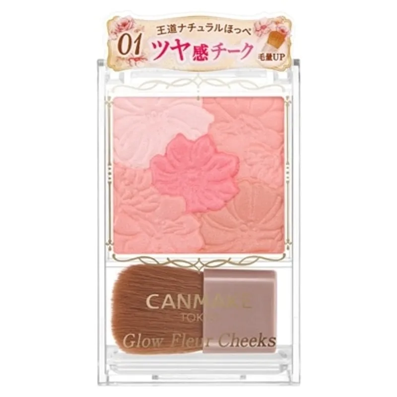CANMAKE 花漾瑰麗胭脂01 5.7g