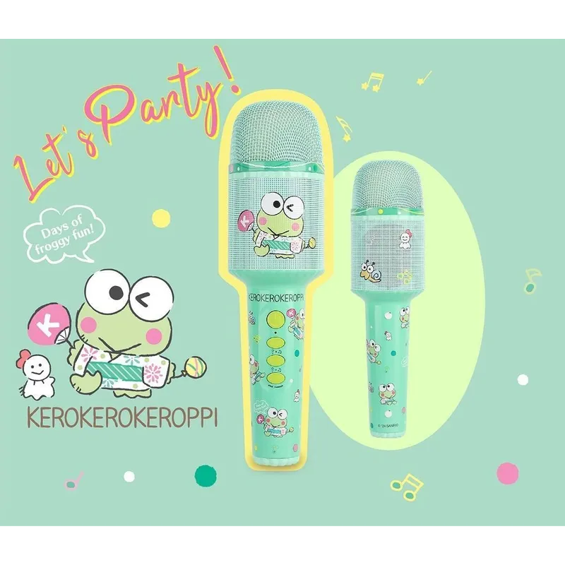SPARROWKIDS 兒童無線Karaoke咪(KeroKeroKeroppi) KM01BT/KR