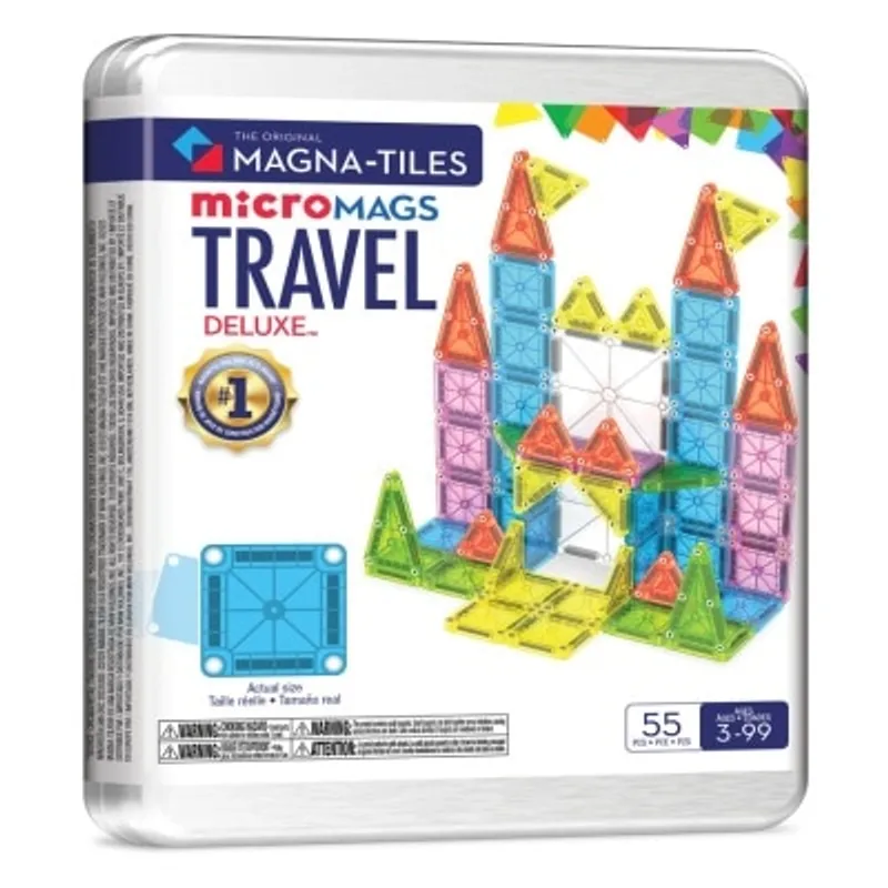 MAGNA-TILES 微型磁吸拼圖旅行套裝豪華版