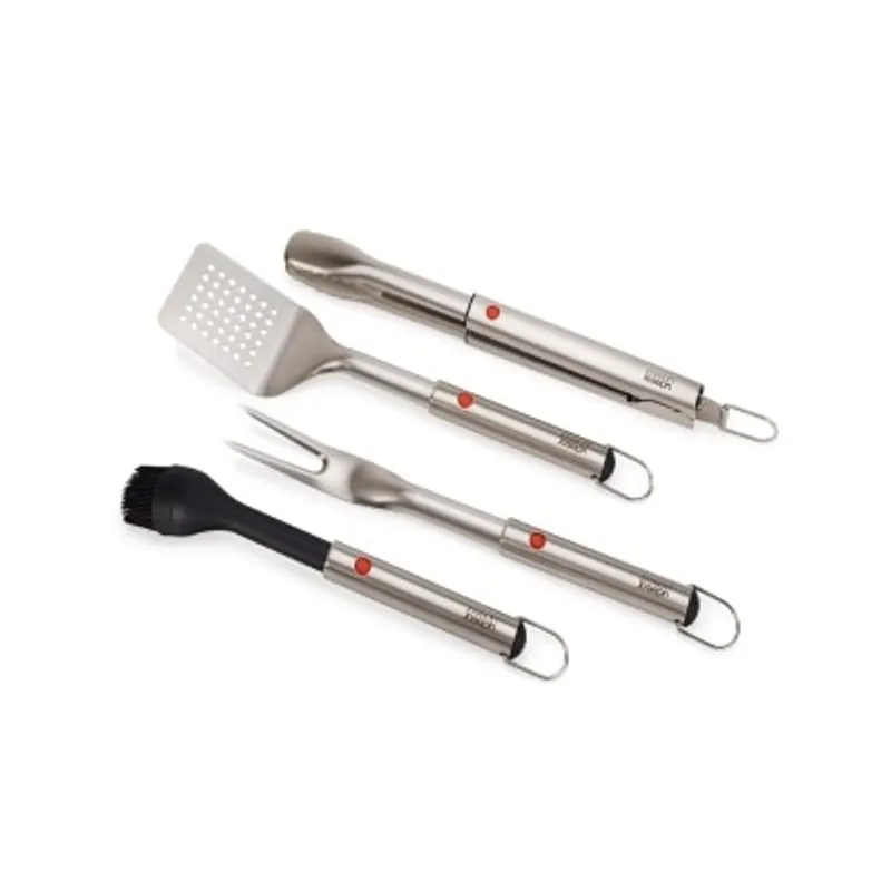 Joseph Joseph GrillOut可伸縮柄燒烤用具四件裝連保護套