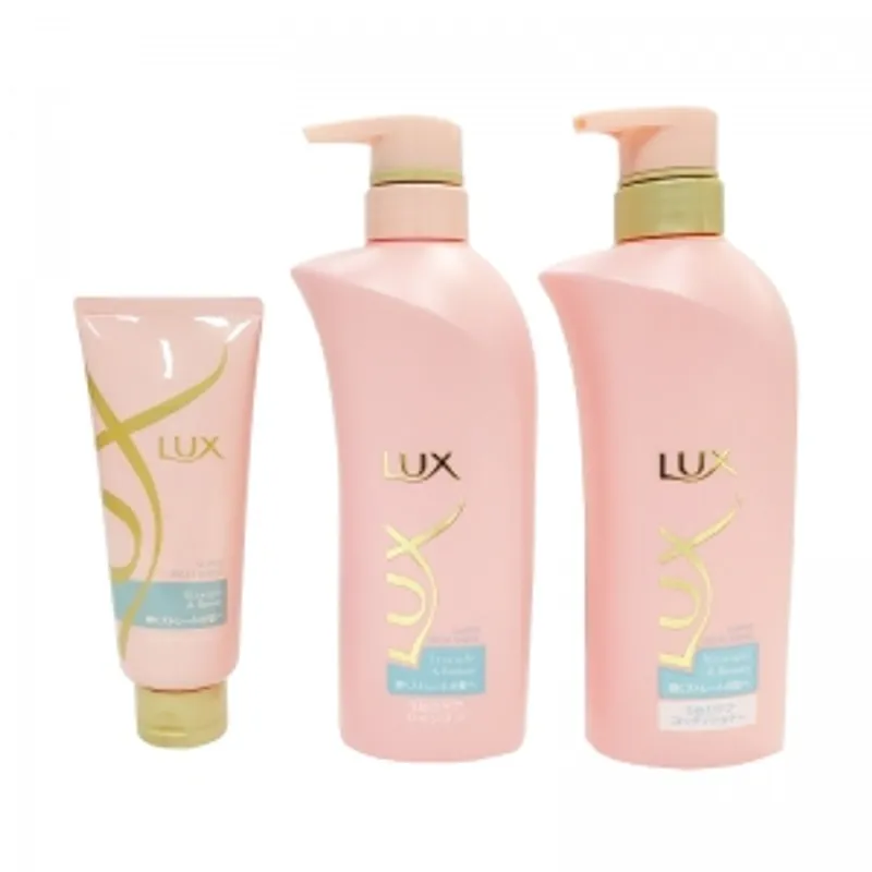 LUX 直髪洗護套裝（洗髪乳400g+護髪素400g+護髪膜100g）