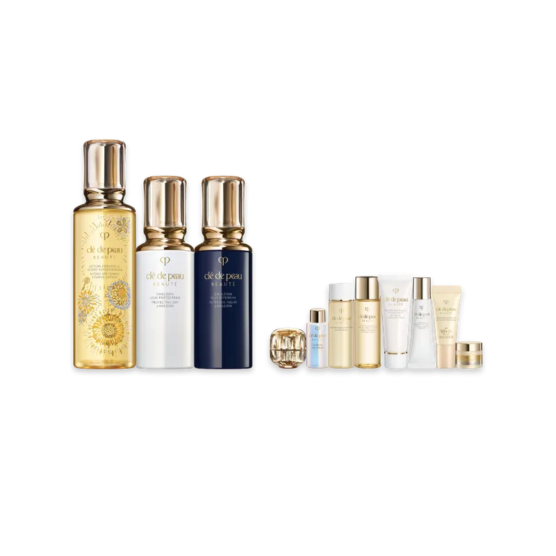 CLÉ DE PEAU BEAUTÉ 铂钻源亮水凝增量套装