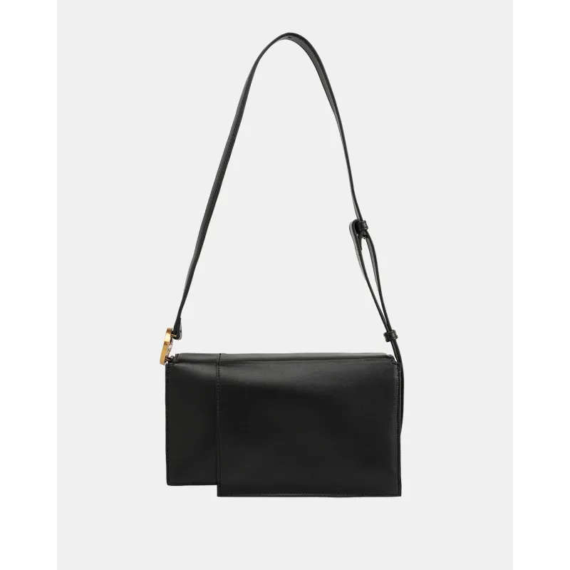 🌽 Peddle Corn Leather Bag - Black