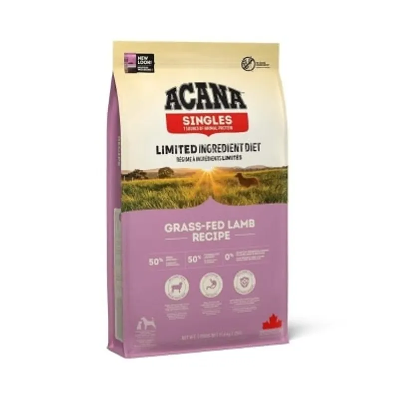 ACANA Singles Grass-Fed Lamb 傳承 單一蛋白 草飼羊 犬糧 11.4kg [ADLA11K]