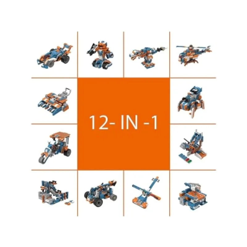 APITOR SuperBot STEAM編程學習12合1機械人