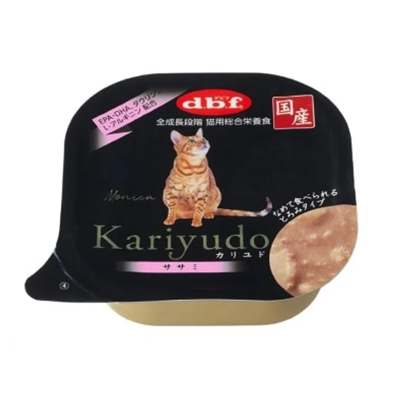 D.B.F 狩人餐盒 Kariyudo - 雞柳 全貓小餐盒 (95g) - d.b.f