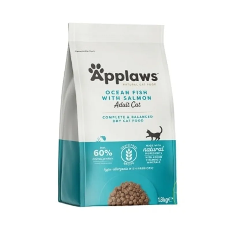 APPLAWS 成貓糧 – 海魚三文魚配方 (1.8kg) Applaws