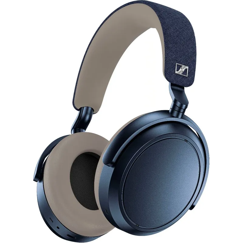 SENNHEISER 封閉式頭戴無線耳機(牛仔布藍) M4AEBT/DENIM