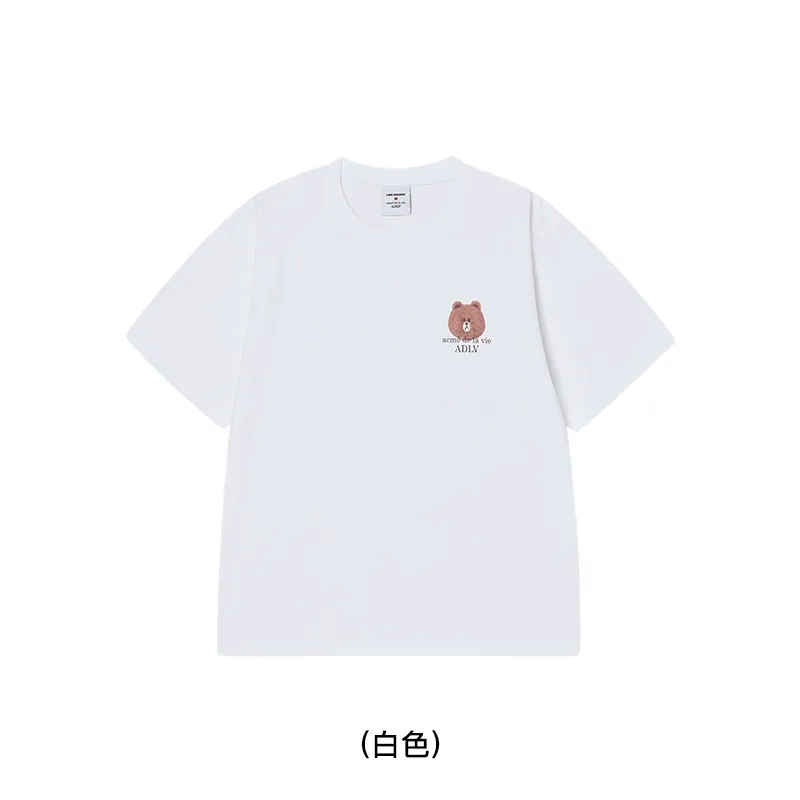 acme de la vie x LINE FRIENDS 印花T恤