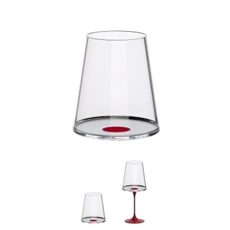Trebonn SplitGlass 水晶玻璃紅酒杯 - 2 件套裝 [不包扣杯腳]