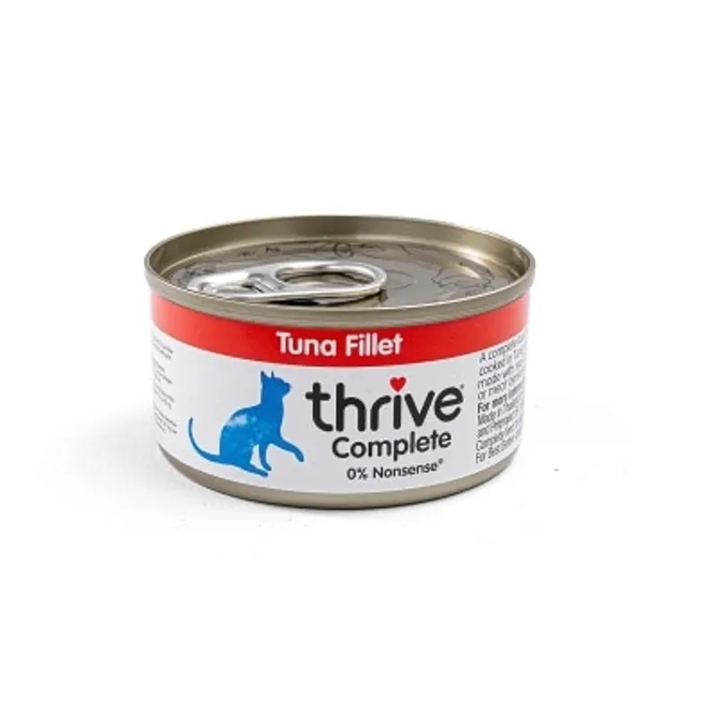 Thrive THRIVE 整全膳食100% 吞拿魚貓罐頭 75G