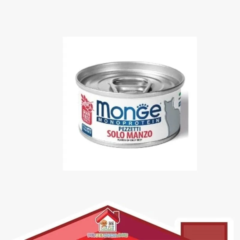 MONGE Monge 單一蛋白質系列 貓罐頭 80g